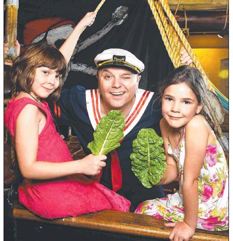 Popeye at the Maritime Museum