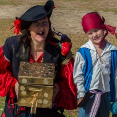 Pirates finding Treasure