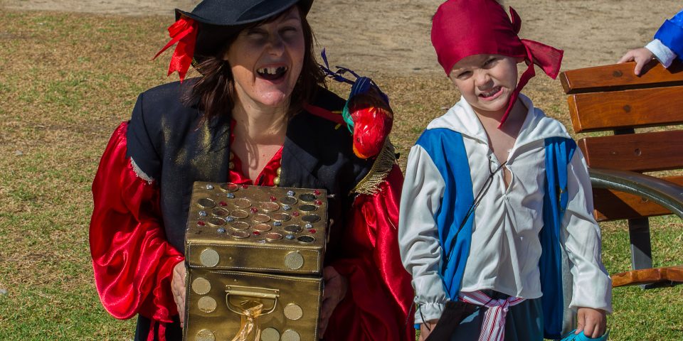 Pirates finding Treasure